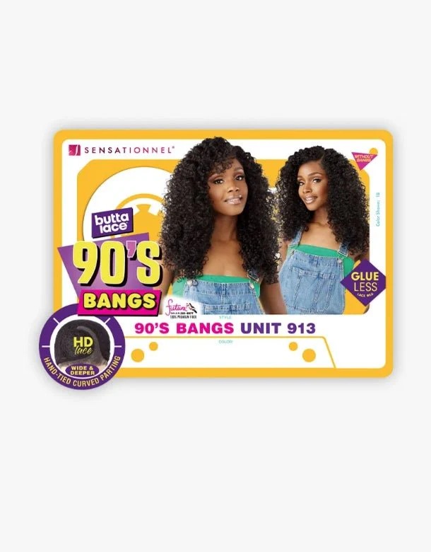 Sensationnel Butta Lace Glueless HD Lace Front Wig - 90's BANGS UNIT 913 - Image 7