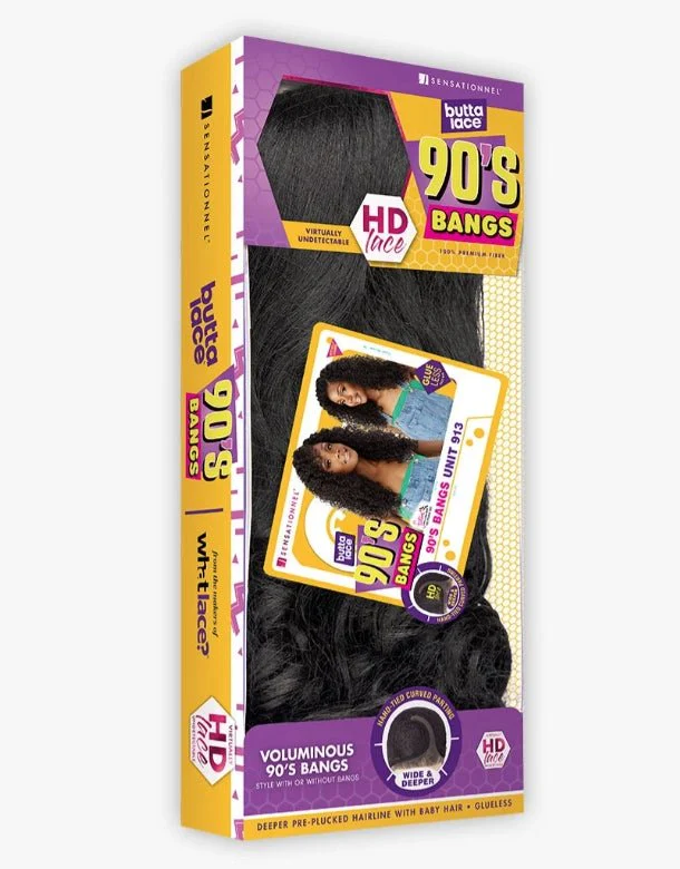 Sensationnel Butta Lace Glueless HD Lace Front Wig - 90's BANGS UNIT 913 - Image 8