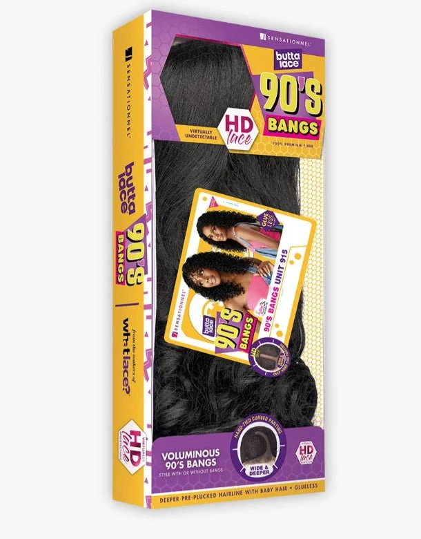 Sensationnel Butta Lace Glueless HD Lace Front Wig - 90's BANGS UNIT 915 - Image 9