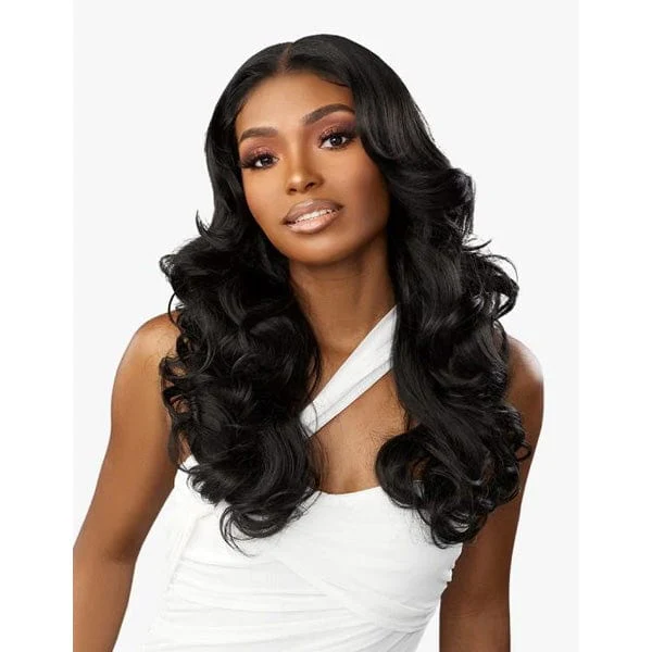 Sensationnel Butta Human Hair Blend Lace Front Wig - VOLUME CURL 22" - Image 3