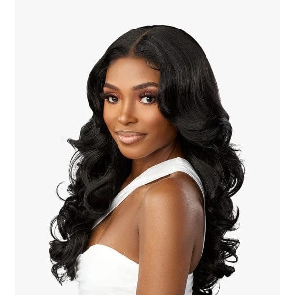 Sensationnel Butta Human Hair Blend Lace Front Wig - VOLUME CURL 22" - Image 5