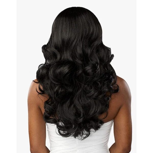 Sensationnel Butta Human Hair Blend Lace Front Wig - VOLUME CURL 22" - Image 6