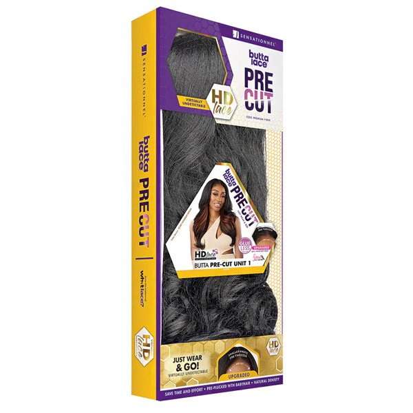 Sensationnel Butta Synthetic Pre Cut Glueless HD Lace Wig - BUTTA PRE CUT UNIT 1 - Image 4