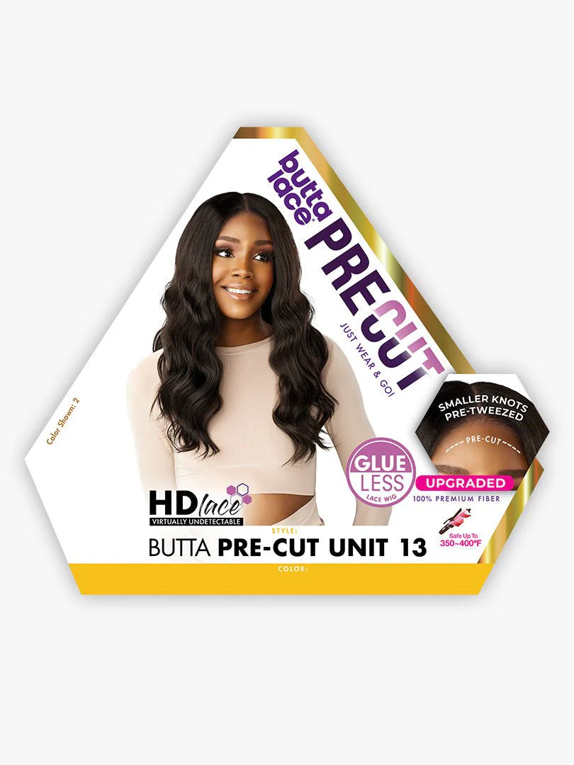 Sensationnel Butta Synthetic Pre Cut Glueless HD Lace Wig - BUTTA PRE CUT UNIT 13 - Image 5