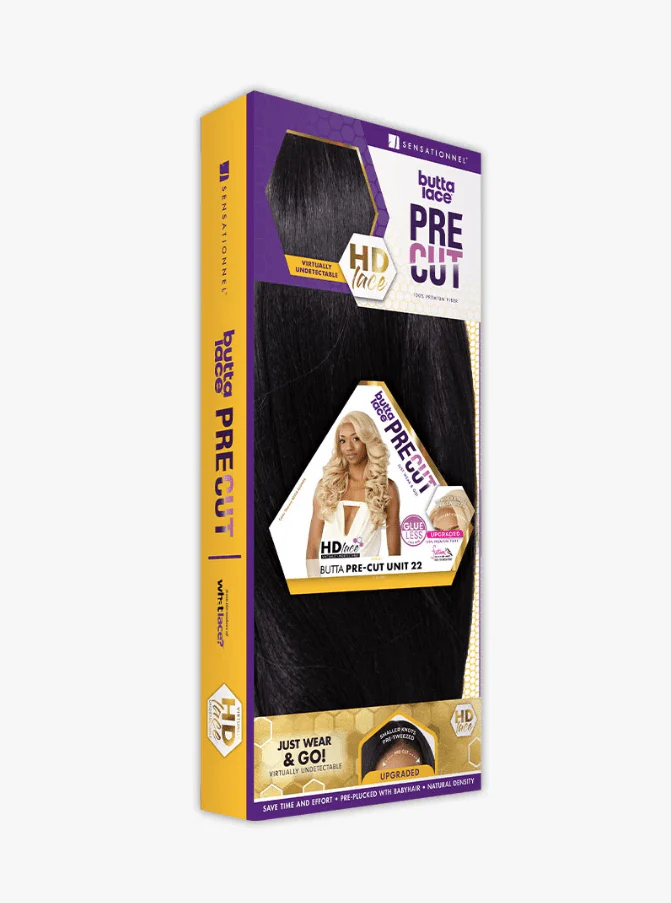 Sensationnel Butta Synthetic Pre Cut Glueless HD Lace Wig - BUTTA PRE CUT UNIT 22 - Image 8