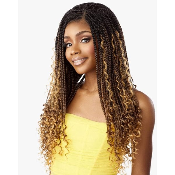 Sensationnel Cloud 9 4x4 Braid Lace Front Wig - BRAIDED BOHO BOX BRAID 30" - Image 2