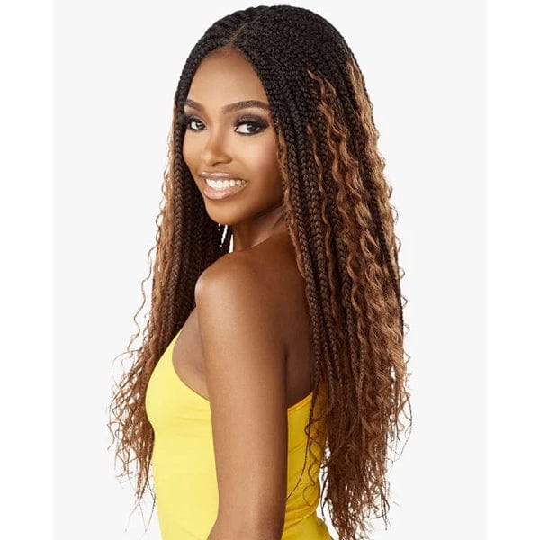 Sensationnel Cloud 9 4x4 Braid Lace Front Wig - MERMAID BOX BRAID 30″ - Image 5