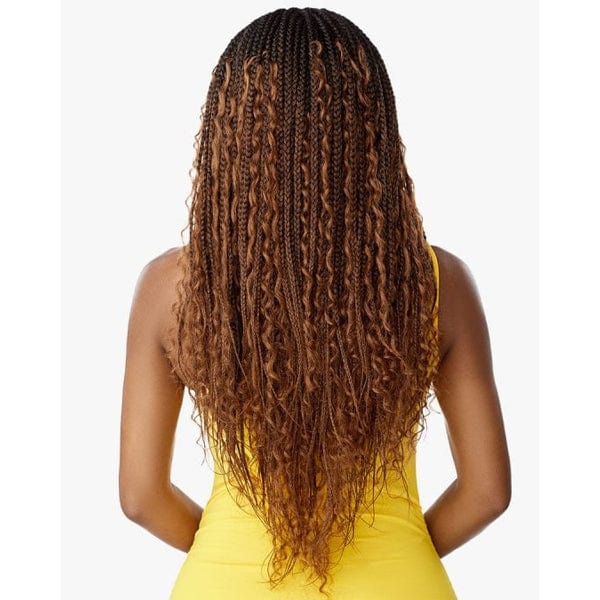 Sensationnel Cloud 9 4x4 Braid Lace Front Wig - MERMAID BOX BRAID 30″ - Image 6