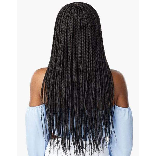 Sensationnel Cloud 9 4x5 Braid Lace Front Wig - CENTER PART FEED IN 28" - Image 4