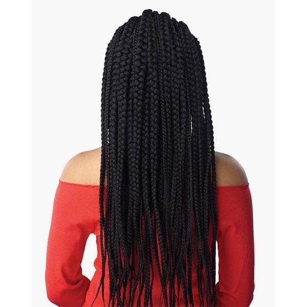 Sensationnel Cloud 9 Synthetic 13x7 Lace Parting Swiss Braid Lace Wig - FEED IN FULANI CORNROW - Image 4