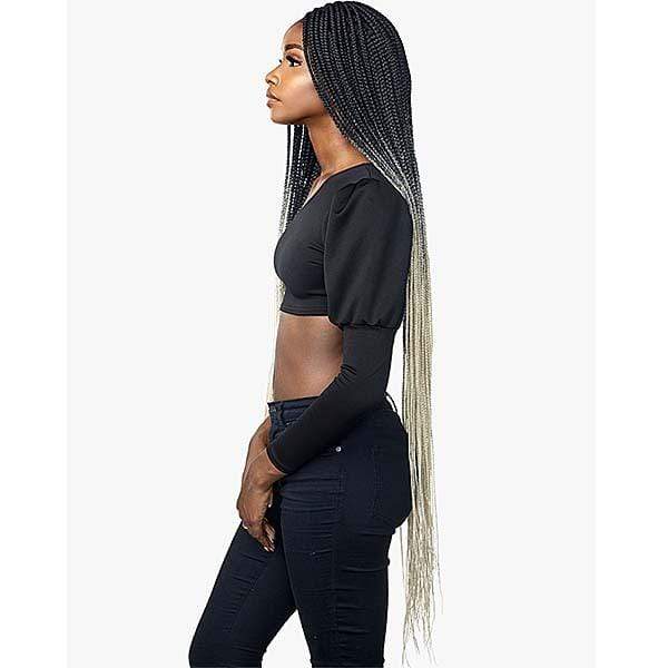 Sensationnel Cloud 9 Synthetic Hair 4x4 Lace Parting Swiss Lace Wig - BOX BRAID 50 - Image 4