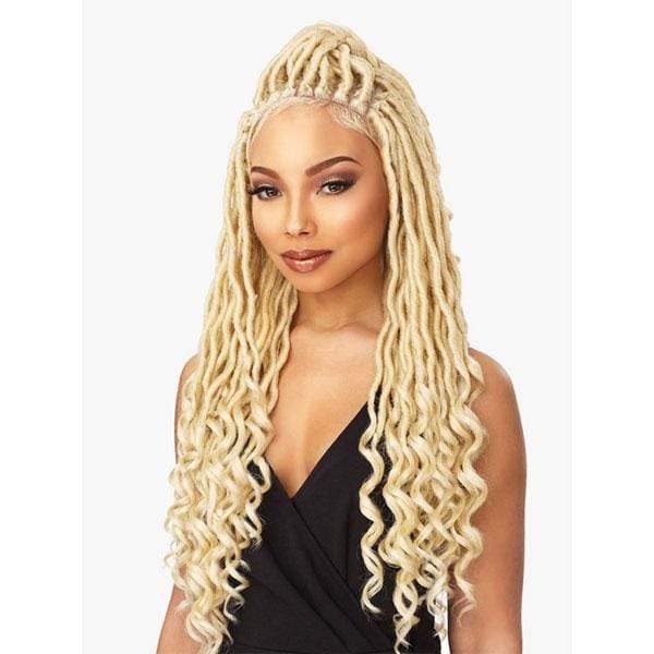 Sensationnel Cloud 9 Synthetic Hair 4x4 Lace Parting Swiss Lace Wig - GODDESS LOCS - Unbeatable - Image 2