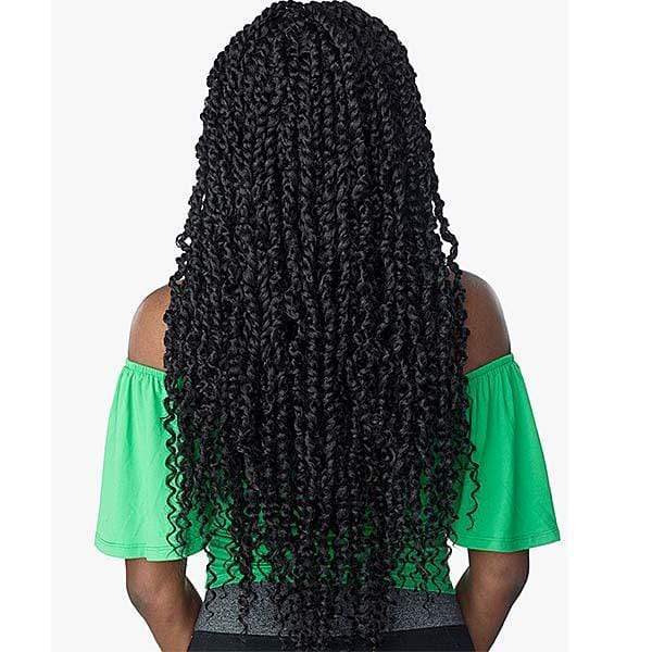 Sensationnel Cloud 9 Synthetic Hair 4x4 Lace Parting Swiss Lace Wig - PASSION TWIST 28 - Image 4