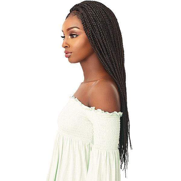 Sensationnel Cloud 9 Synthetic Hair 4x4 Lace Parting Swiss Lace Wig - BOX BRAID LARGE - Image 3