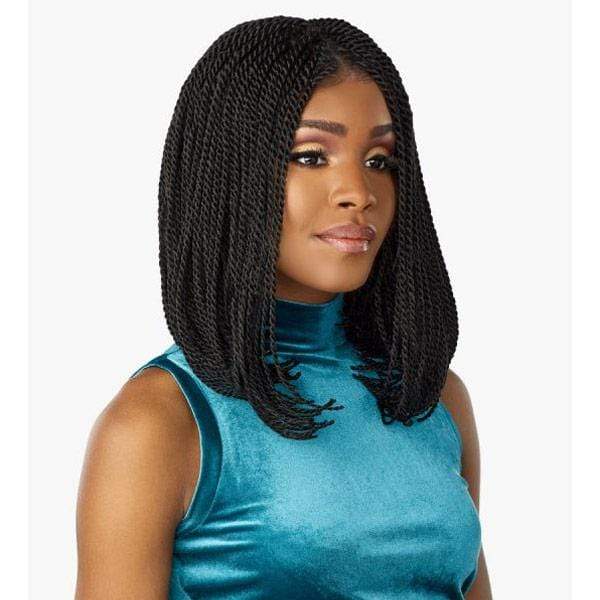 Sensationnel Cloud9 4x4 Part Swiss Braided Lace Wig - SENEGAL TWIST BOB - Image 3