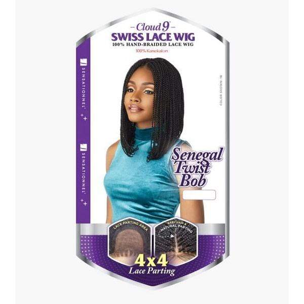 Sensationnel Cloud9 4x4 Part Swiss Braided Lace Wig - SENEGAL TWIST BOB - Image 5
