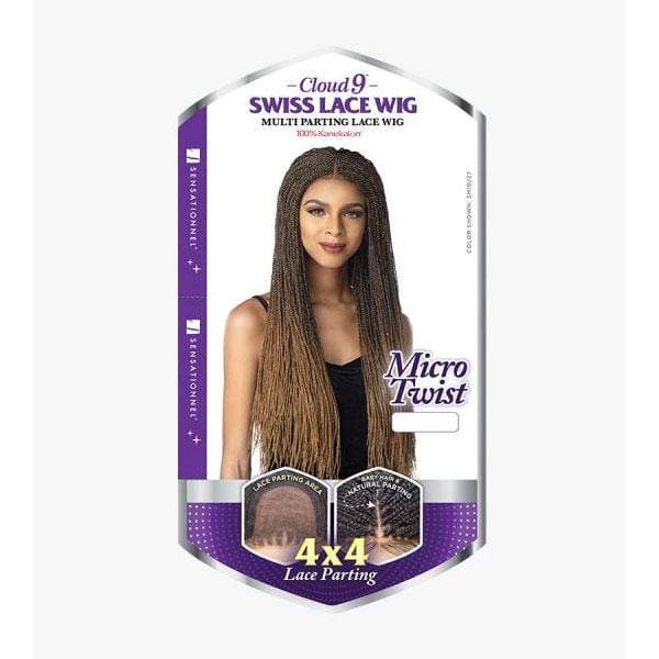 Sensationnel Cloud9 4x4 Part Swiss Braided Lace Wig - MICRO TWIST - Image 5