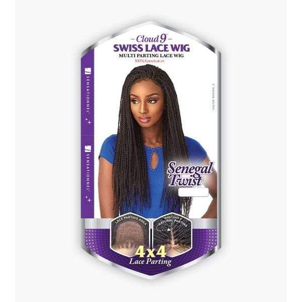 Sensationnel Cloud9 4x4 Part Swiss Braided Lace Wig - SENEGAL TWIST - Image 3