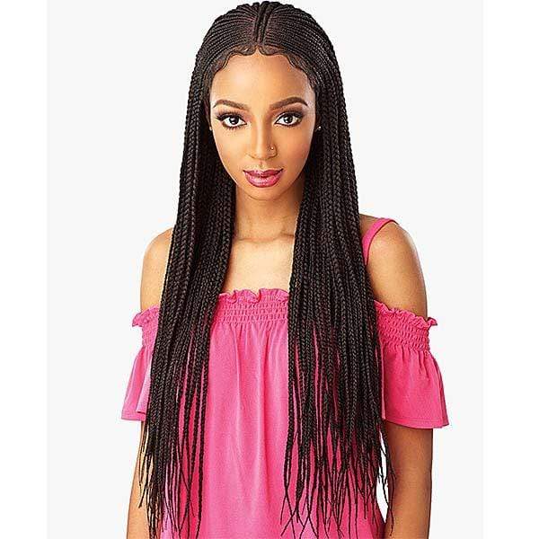 Sensationnel Cloud9 Hand Braided 13x5 Part Swiss Lace Wig - FULANI CORNROW - Clearance - Image 3