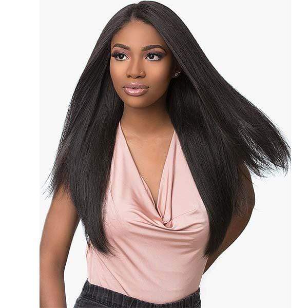 Sensationnel Cloud9 Human Hair Blend Multi Part Lace Front Wig - YAKI 26 - Image 4