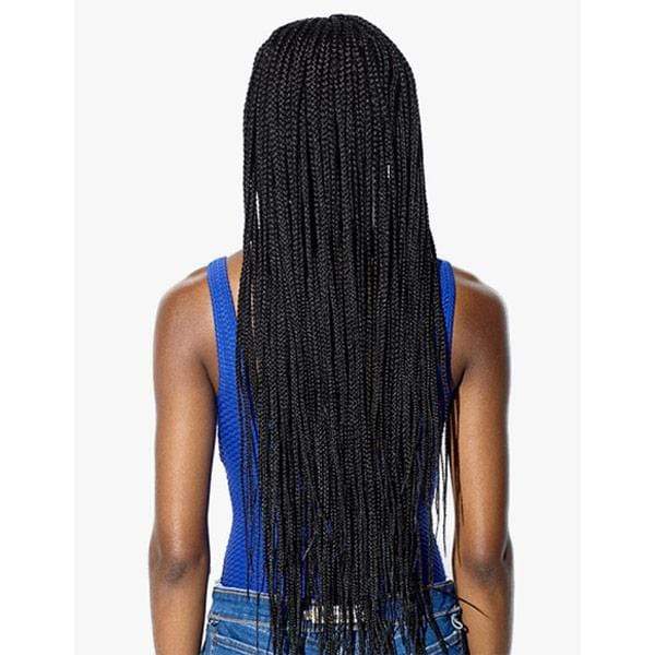 Sensationnel Cloud9 Ruwa 4x4 Swiss Braided Lace Front Wig - BOX BRAID 36" - Image 4
