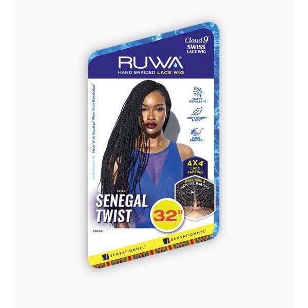 Sensationnel Cloud9 Ruwa 4x4 Swiss Braided Lace Front Wig - SENEGAL TWIST 32" - Image 5