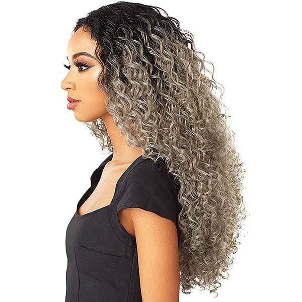 Sensationnel Cloud9 Vixen 4-Way Parting Swiss Lace Frontal Wig - DEEP SPIRAL 24" - Image 4