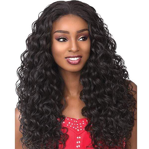 Sensationnel Cloud9 Vixen 4-Way Parting Swiss Lace Frontal Wig - CURLY BODY 22" - Image 5