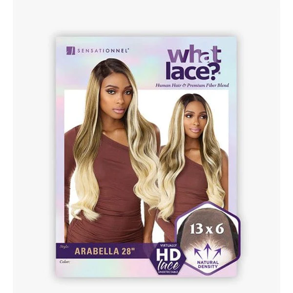 Sensationnel Cloud9 What Lace Human Hair Blend 13x6 Frontal Lace Wig - ARABELLA 28″ - Image 4