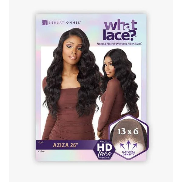 Sensationnel Cloud9 What Lace Human Hair Blend 13x6 Frontal Lace Wig - AZIZA 26" - Image 8