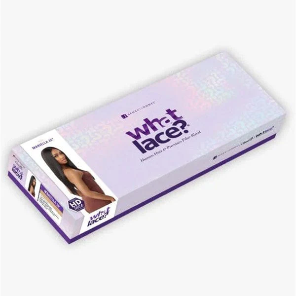Sensationnel Cloud9 What Lace Human Hair Blend 13x6 Frontal Lace Wig - MARIELLA 26″ - Image 11