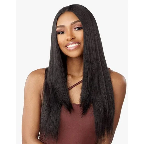 Sensationnel Cloud9 What Lace Human Hair Blend 13x6 Frontal Lace Wig - MARIELLA 26″ - Image 3
