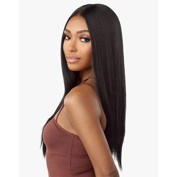 Sensationnel Cloud9 What Lace Human Hair Blend 13x6 Frontal Lace Wig - MARIELLA 26″ - Image 4
