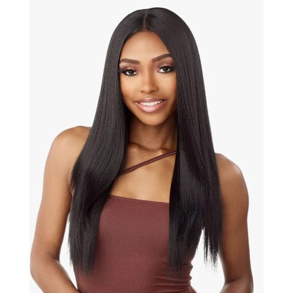 Sensationnel Cloud9 What Lace Human Hair Blend 13x6 Frontal Lace Wig - MARIELLA 26″ - Image 5