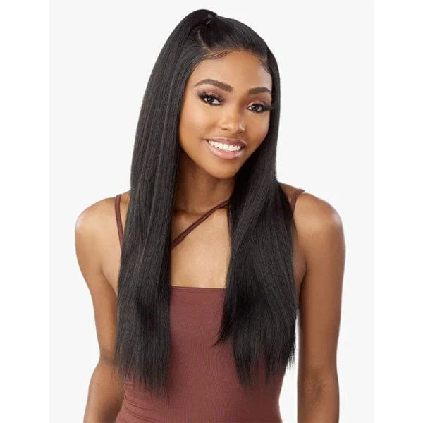 Sensationnel Cloud9 What Lace Human Hair Blend 13x6 Frontal Lace Wig - MARIELLA 26″ - Image 6
