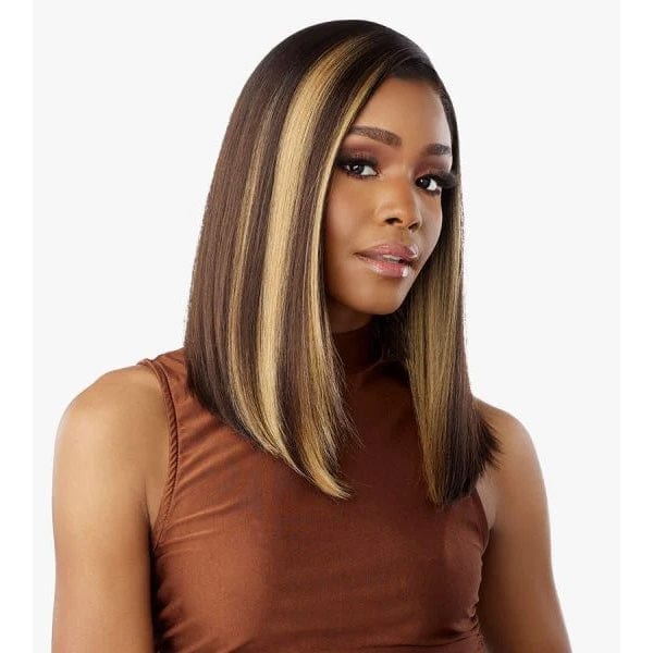 Sensationnel Cloud9 What Lace Human Hair Blend 13x6 Frontal Lace Wig - SHIYANA 14″ - Image 3