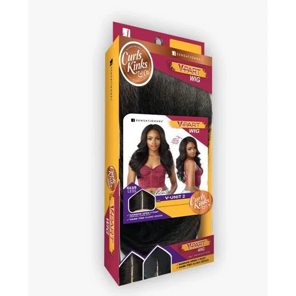 Sensationnel Curls Kinks V-Part Wig HD Lace Part Wig - V-UNIT 2 - Image 9