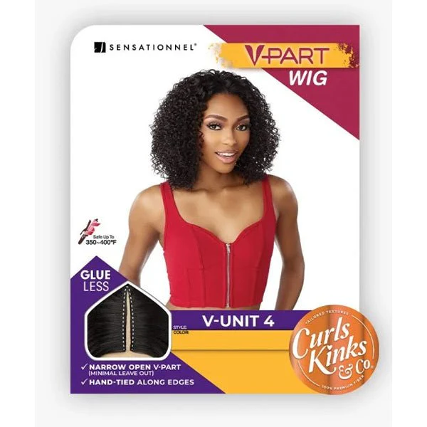 Sensationnel Curls Kinks V-Part Wig HD Lace Part Wig - V-UNIT 4 - Image 6