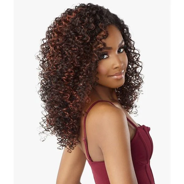 Sensationnel Curls Kinks V-Part Wig HD Lace Part Wig - V-UNIT 5 - Image 4