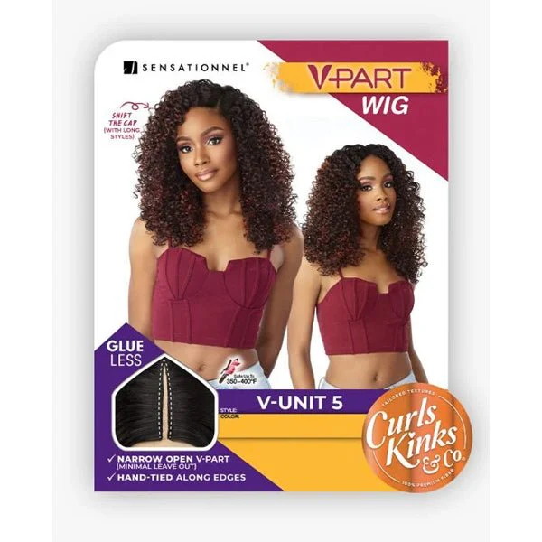 Sensationnel Curls Kinks V-Part Wig HD Lace Part Wig - V-UNIT 5 - Image 6
