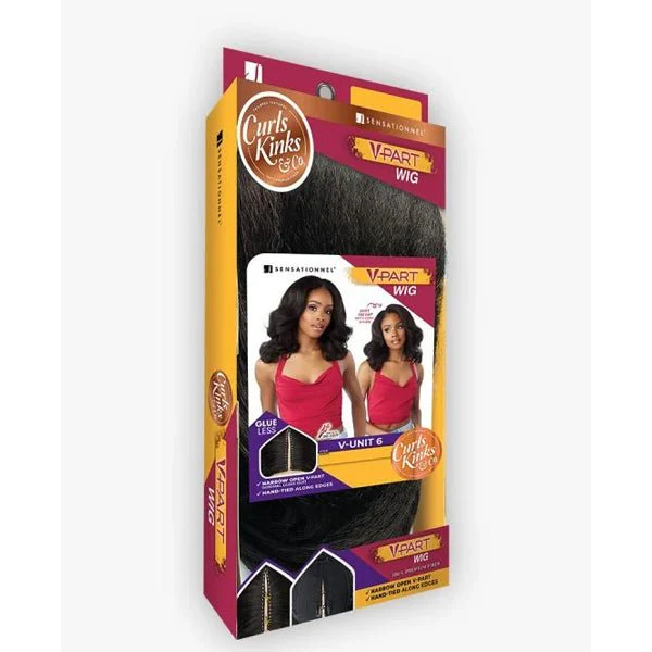 Sensationnel Curls Kinks V-Part Wig HD Lace Part Wig - V-UNIT 5 - Image 7