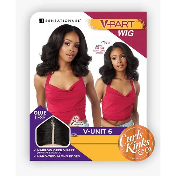 Sensationnel Curls Kinks V-Part Wig HD Lace Part Wig - V-UNIT 6 - Image 7