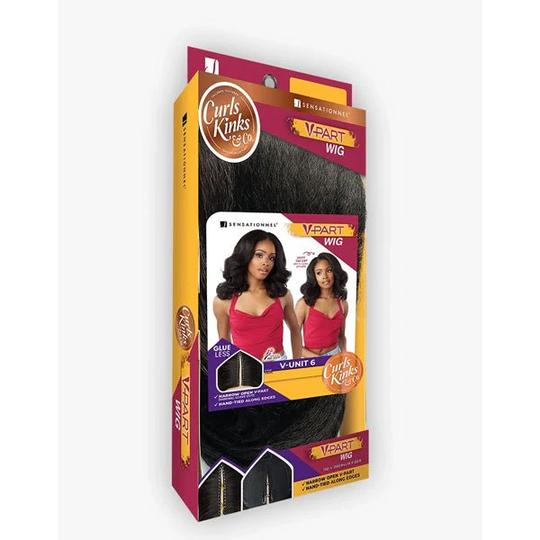 Sensationnel Curls Kinks V-Part Wig HD Lace Part Wig - V-UNIT 6 - Image 8