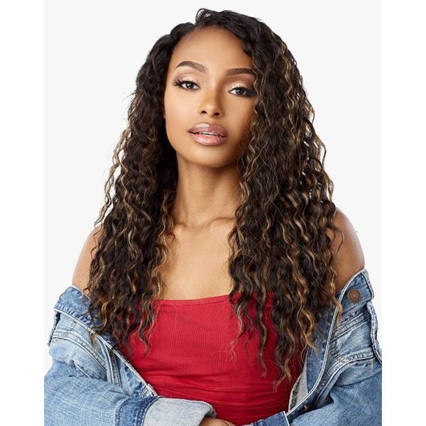 Sensationnel Curls Kinks V-Part Wig HD Lace Part Wig - V-UNIT 7 - Image 2