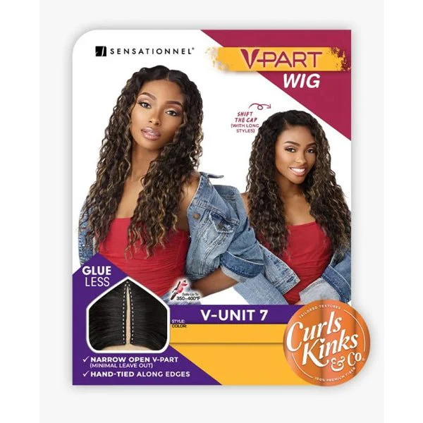 Sensationnel Curls Kinks V-Part Wig HD Lace Part Wig - V-UNIT 7 - Image 8