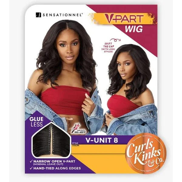 Sensationnel Curls Kinks V-Part Wig HD Lace Part Wig - V-UNIT 8 - Image 7