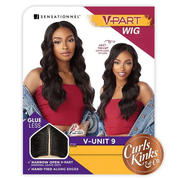 Sensationnel Curls Kinks V-Part Wig HD Lace Part Wig - V-UNIT 9 - Image 6