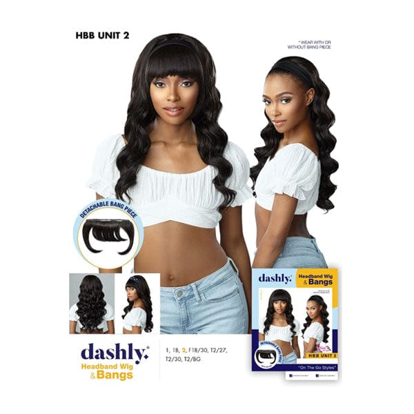 Sensationnel Dashly Synthetic Headband Wig & Bangs - HBB UNIT 2 - Image 2