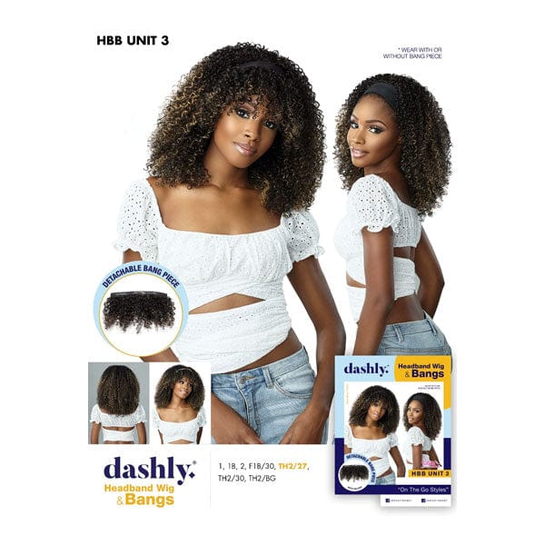 Sensationnel Dashly Synthetic Headband Wig & Bangs - HBB UNIT 3 - Image 2