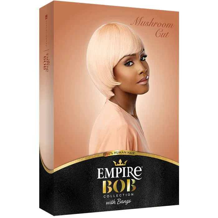 Sensationnel Empire 100% Human Hair BOB Collection Wig - Mushroom Cut - Image 2